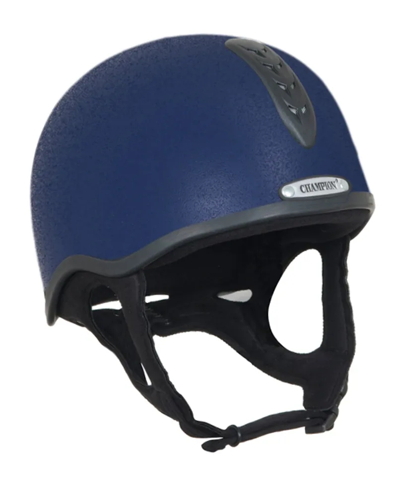 Champion Junior X-Air Plus Jockey Helmet - Navy