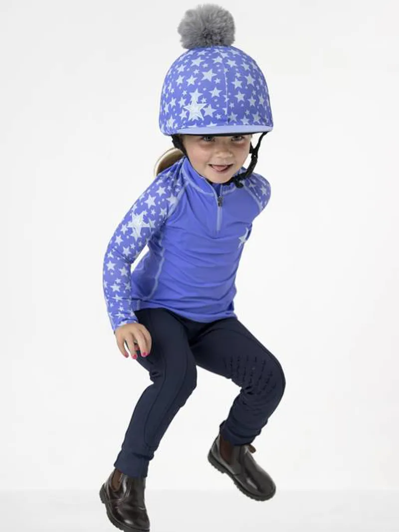 LeMieux Junior Pro Breeches - Navy-2