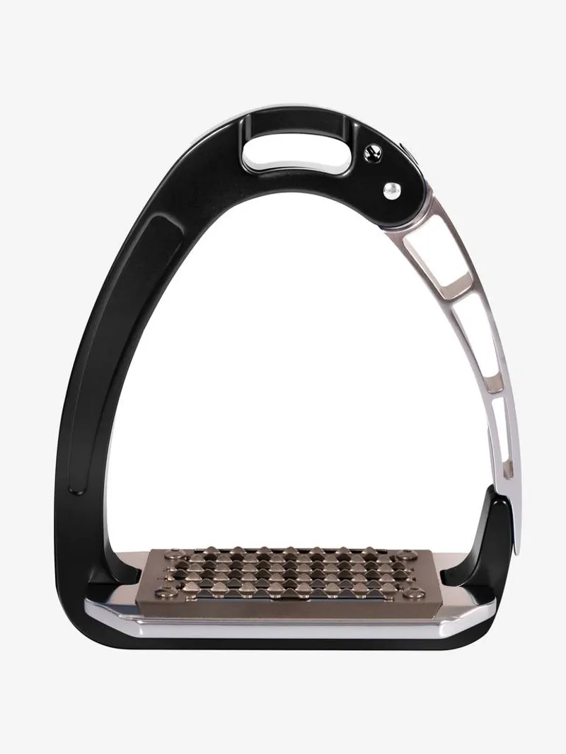 Acavallo AluPlus Stirrup Irons - Black-1