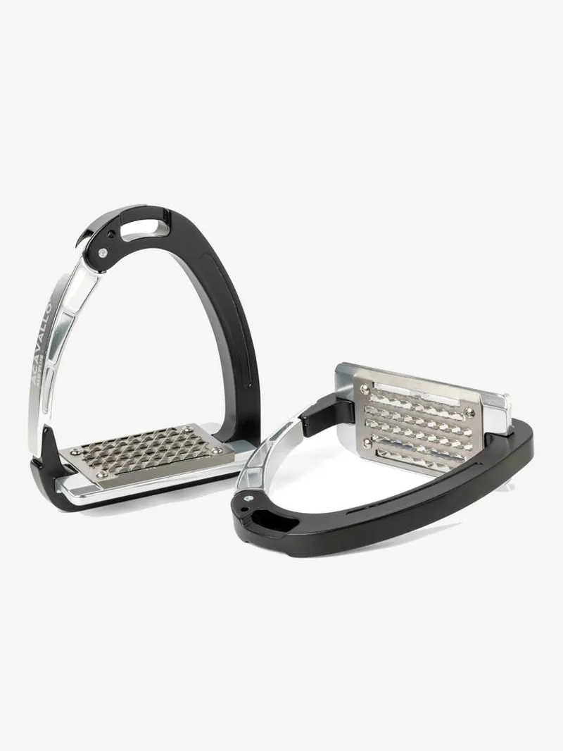 Acavallo AluPlus Stirrup Irons - Black