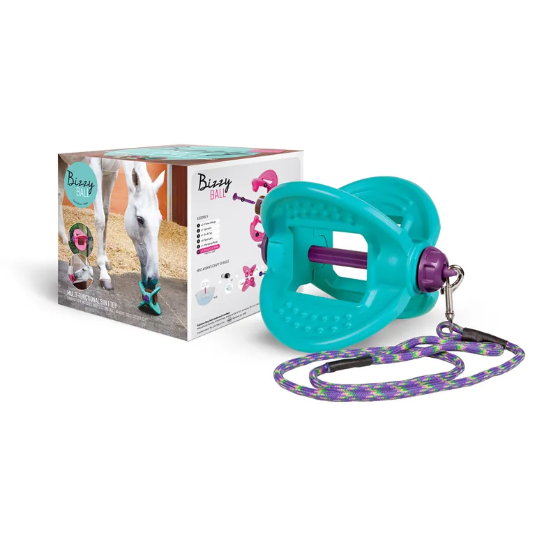 Bizzy Bites 3-in-1 Stable Toy - Aqua