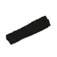 Hy Fur Fabric Nose Band Sleeve in Black
