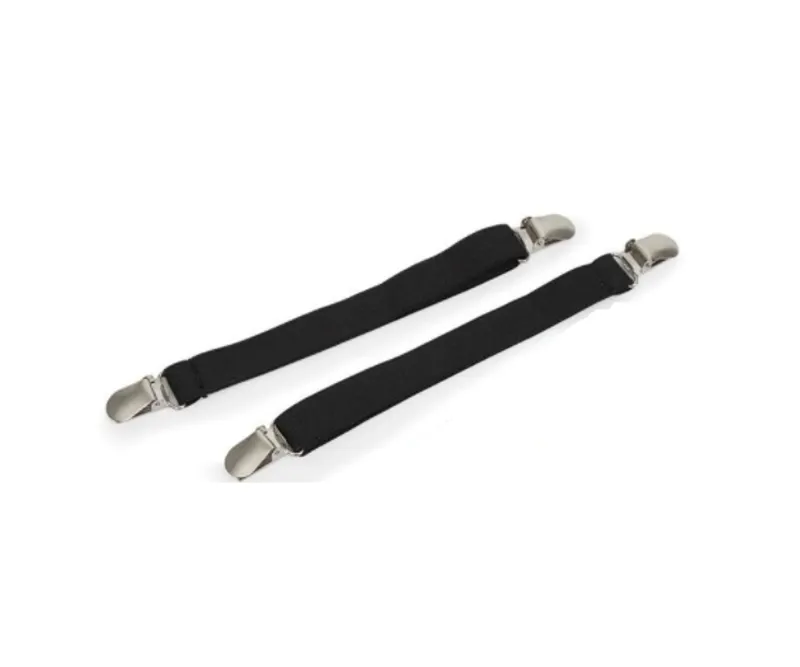 Shires Clothing Elastic Jodhpur Clips - Black