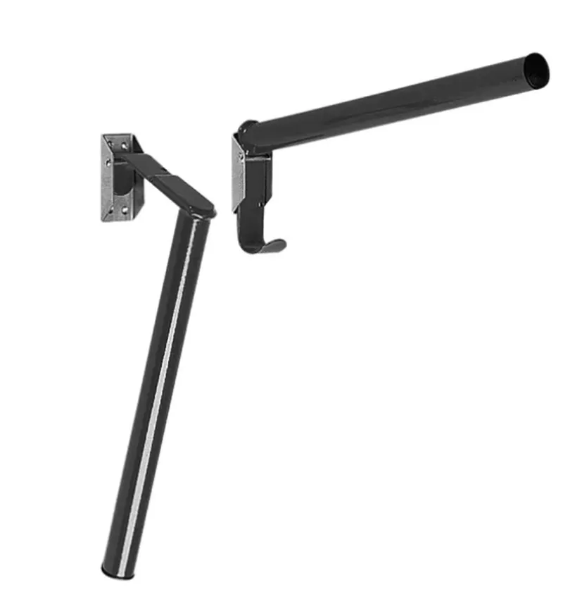 Stubbs Folding Pole Saddle Rack - Black