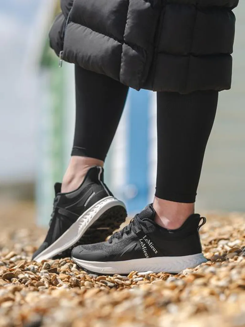 LeMieux Trax Waterproof Trainer - Black-4