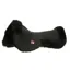 LeMieux ProSorb Lambskin Half Pad - Black/Black - Large