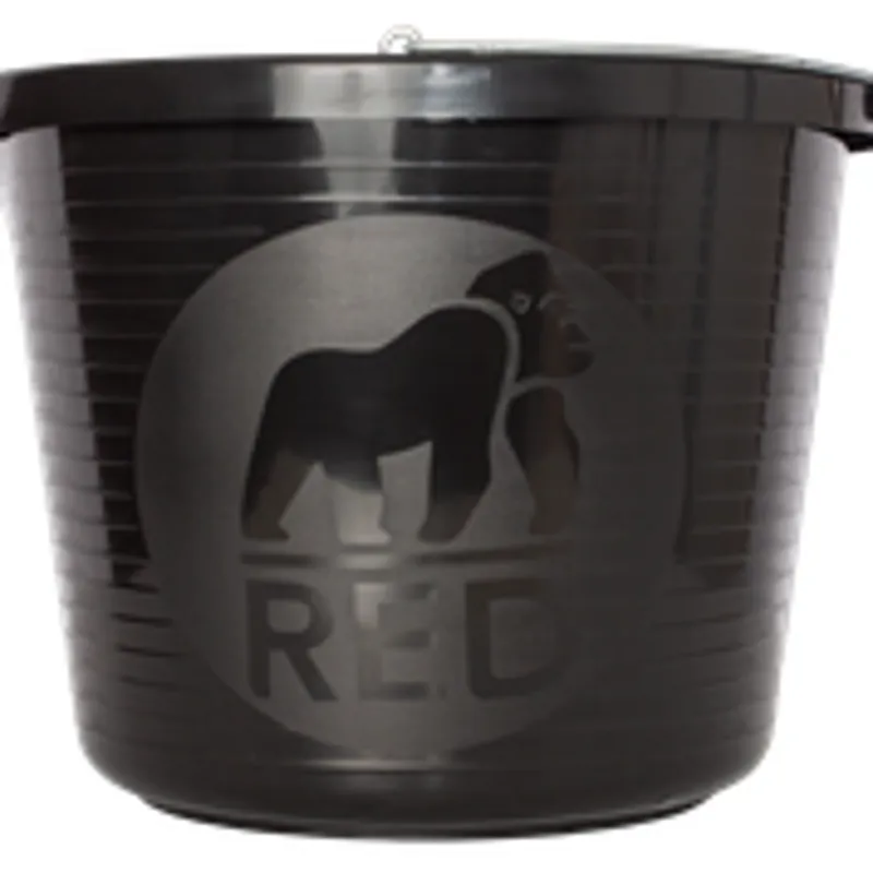 Red Gorilla Premium Bucket - Black