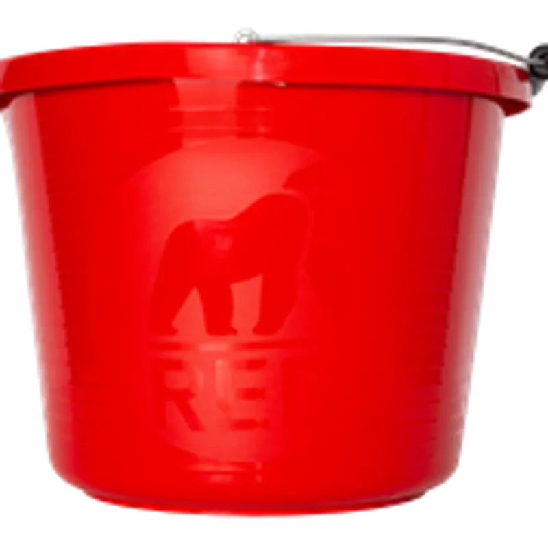 Red Gorilla Premium Bucket - Red