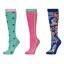 Dublin 3 Pack One Size Socks - Tropical