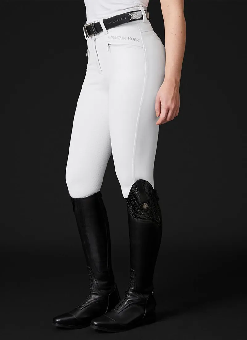 Mountain Horse Diana Breeches - White 
