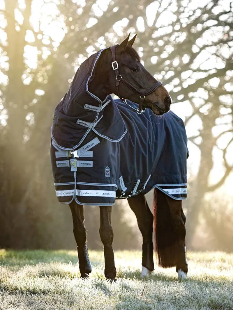 LeMieux Arika Storm-Tek Rug 350g without leg straps - Navy 