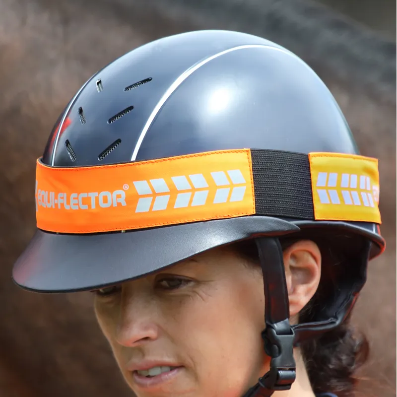 Equi-Flectora Hat Band - Orange