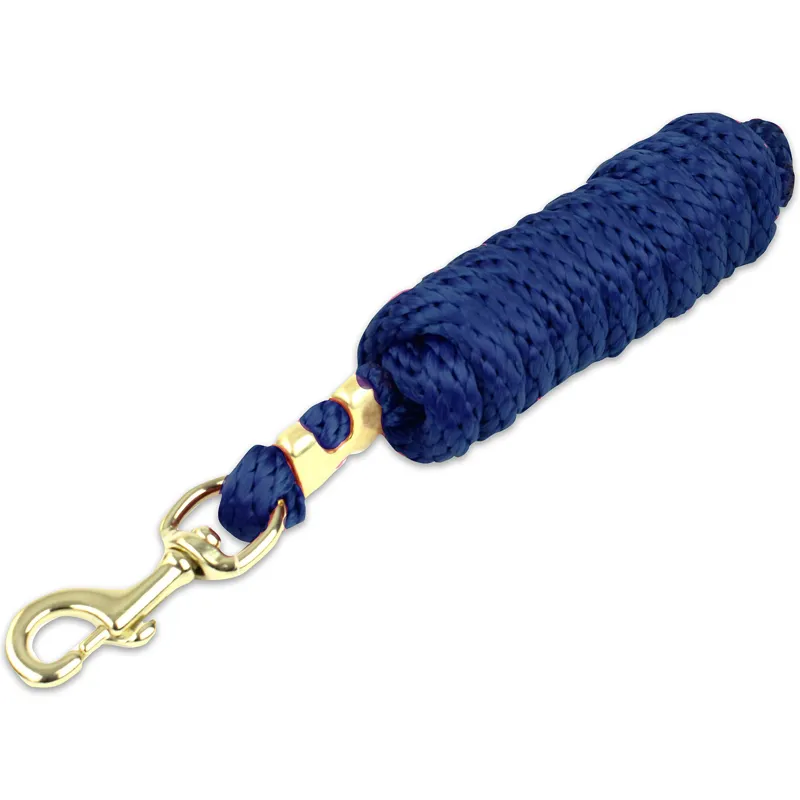 KM Elite 10ft Lead Rope - Navy Blue
