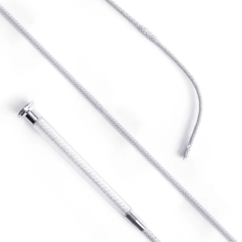 KM Elite Cush Grip Schooling Whip - Silver