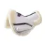 KM Elite High Wither Half Pad - White/Natural