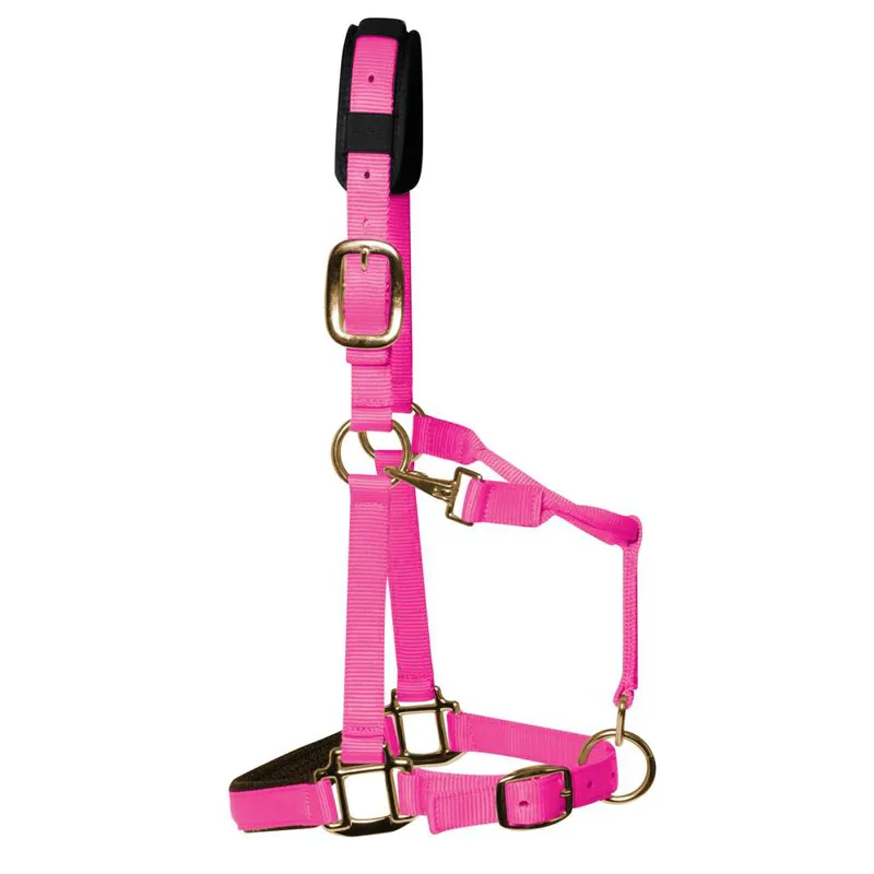 KM Elite Padded Headcollar - Hot Pink