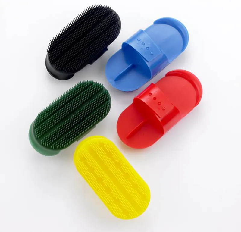 Lincoln Plastic Curry Comb - Purple