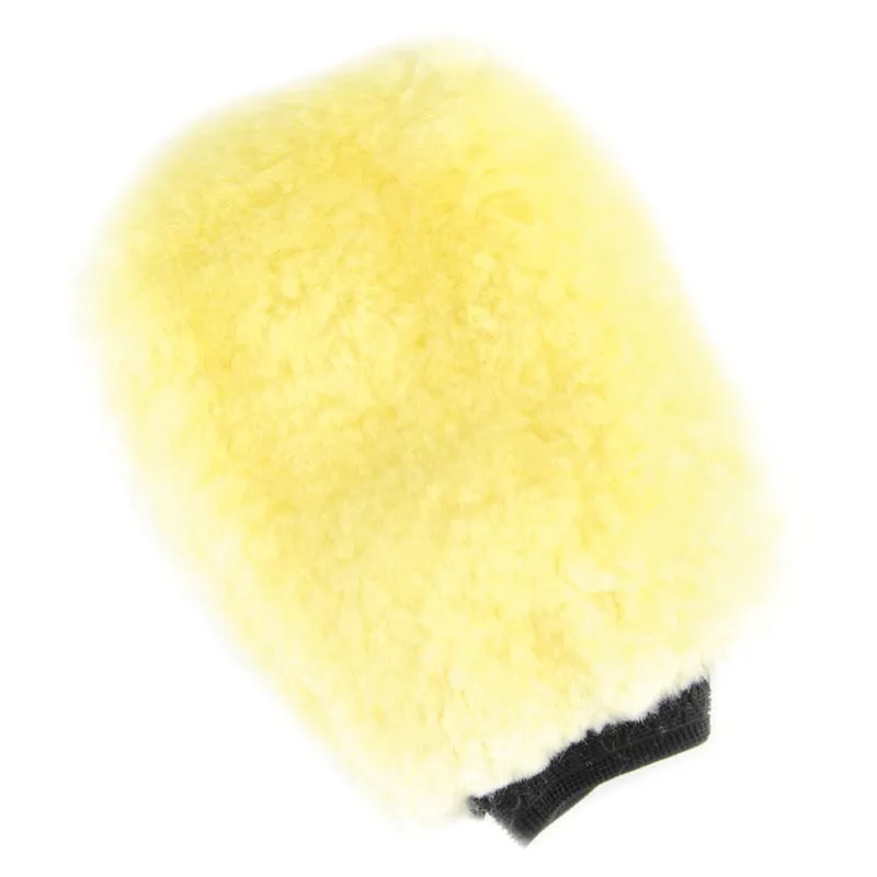 Lincoln Sheepskin Grooming Mitt - Natural Wool
