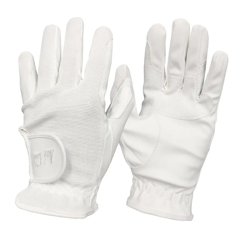Mark Todd Super Kids Riding Gloves - White