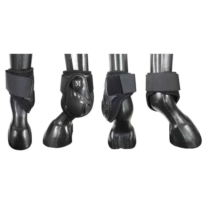 Mark Todd Air Vent Young Horse Fetlock Boot - Black