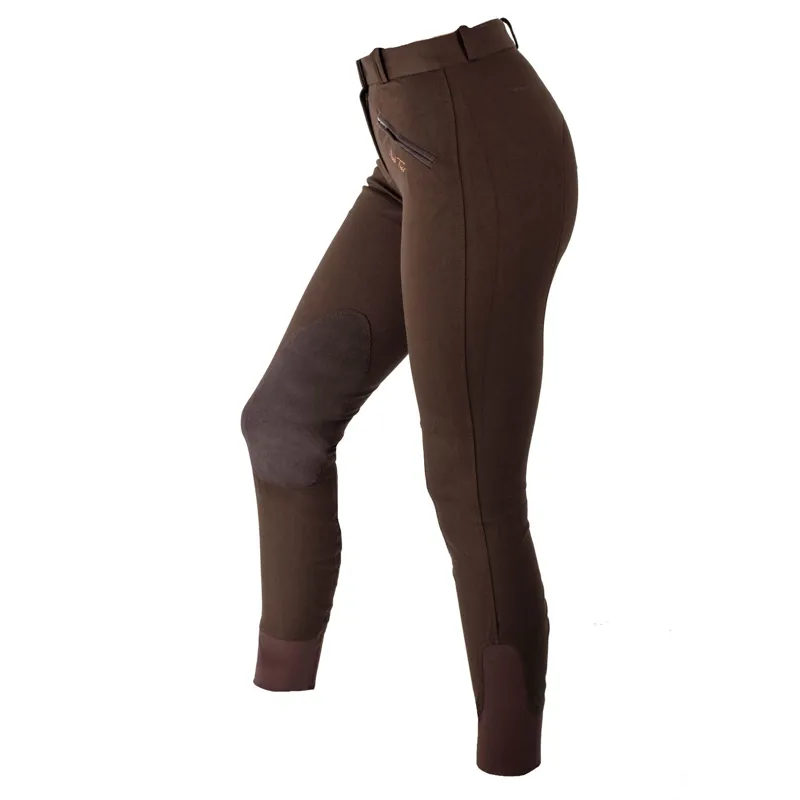 Mark Todd Gisborne Womens Breeches - Coffee