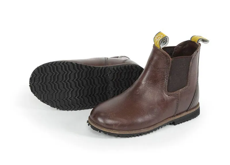 Shires Moretta Childs Fiora Jodhpur Boots - Brown