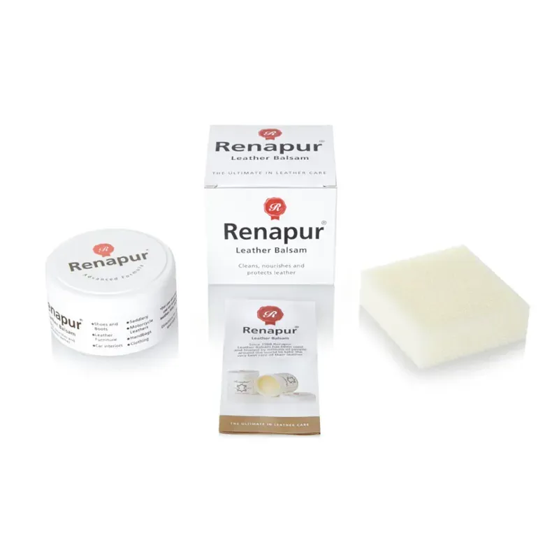 Renapur Leather Balsam 125ml Boxed Conditioner in White
