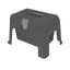 StableKit Large Grooming Box w/Step - Grey