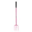 FynaLite Manure Fork D Handle - Pink