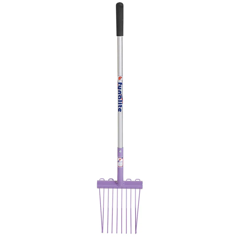 Fynalite Mini Mucka Childs Stable Fork in Purple
