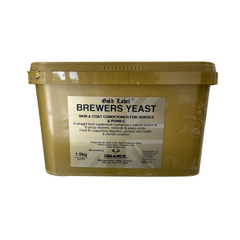 Gold Label Brewers Yeast Horse Supplement 1.5kg