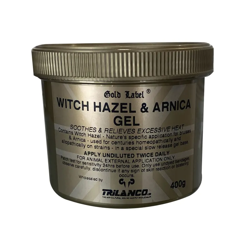 Gold Label Witch Hazel and Arnica Gel 400gm