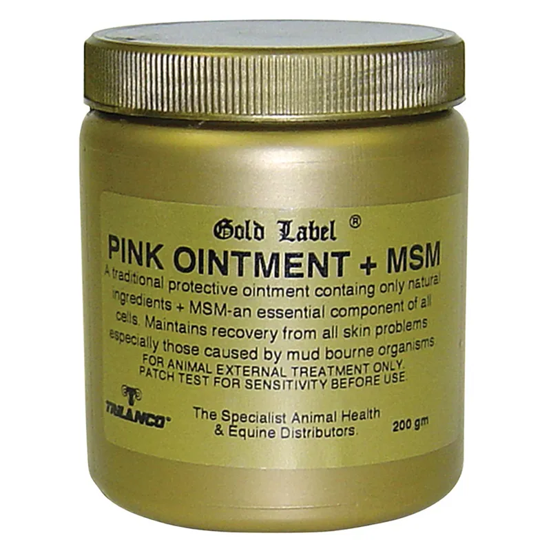 Gold Label MSM Pink Ointment 200g