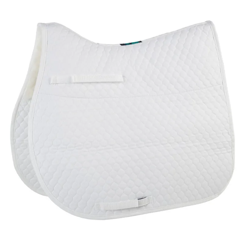 NuuMed High Wither Half Wool GP Saddlepad White