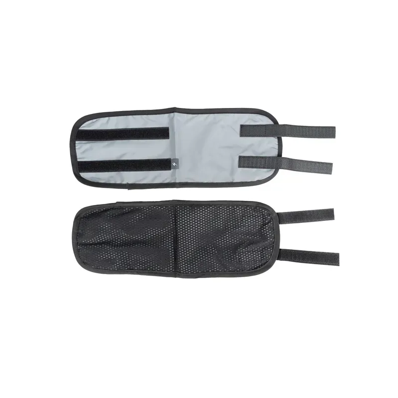 Hy Equestrian Silva Flash Reflective Leg Band in Reflective Silver-1