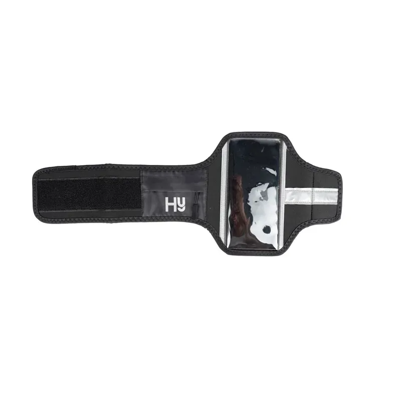 Hy Equestrian Silva Flash Mobile Phone Holder in Reflective Silver