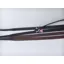 English Rubber Grip Reins - Havana