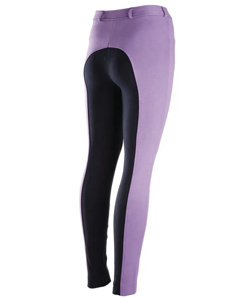 Legacy Junior Jodhpurs - Lilac Navy