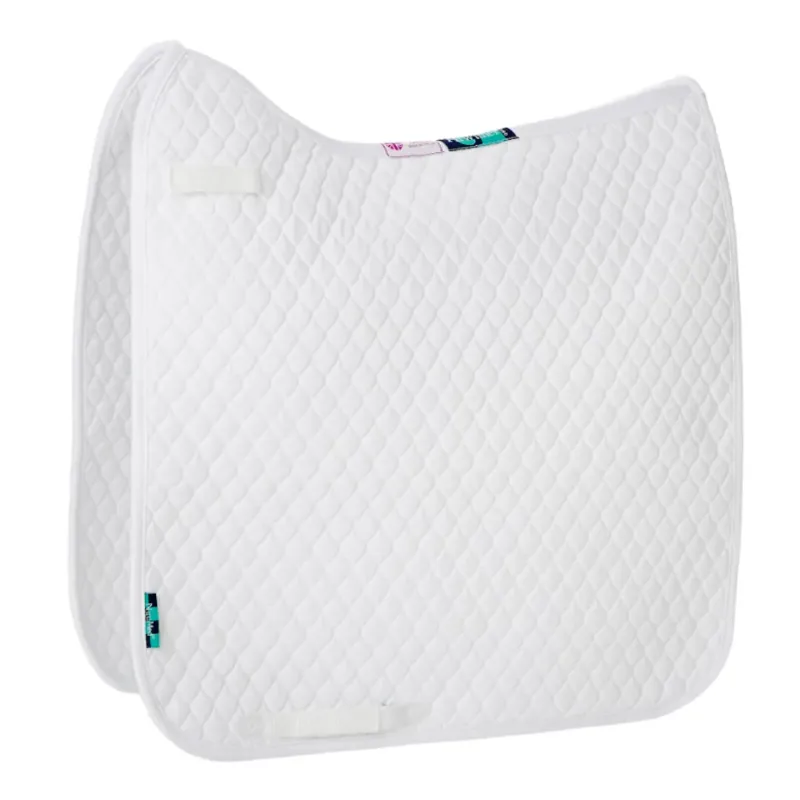 NuuMed High Wither Every Day Dressage Pad White