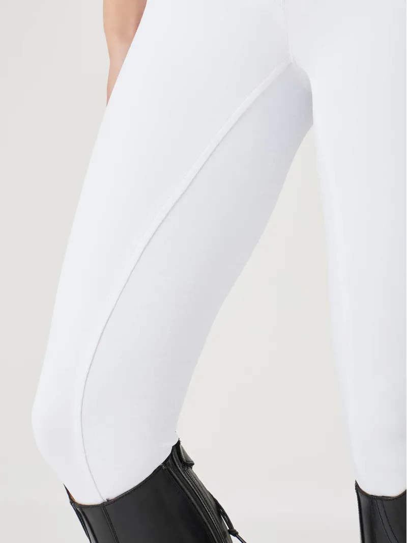 LeMIeux Demi Pull On Breggings Full Seat - White-2