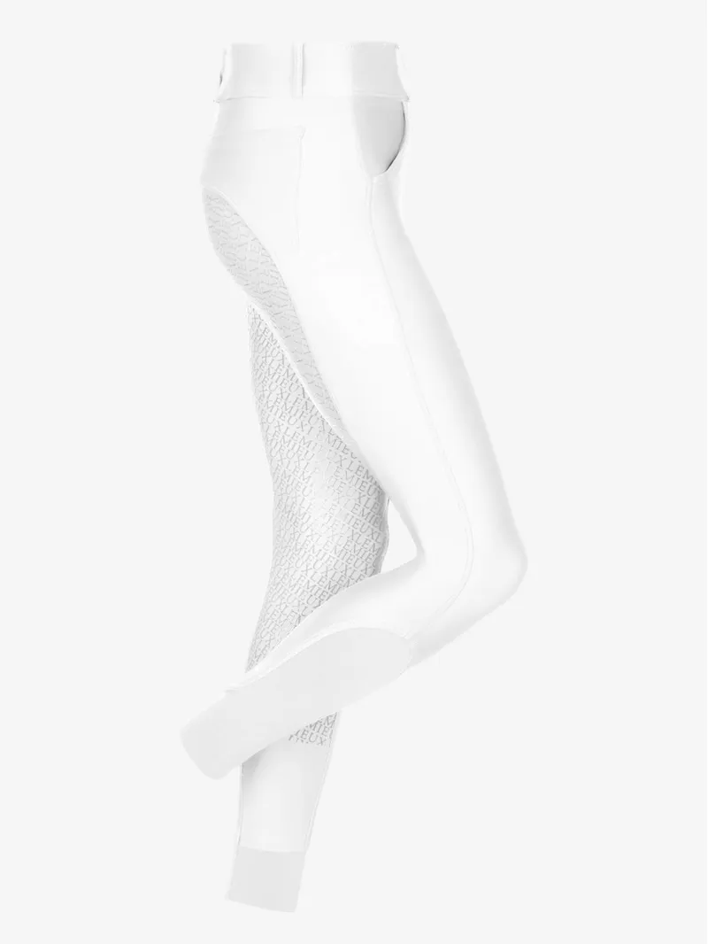 LeMIeux Demi Pull On Breggings Full Seat - White-4
