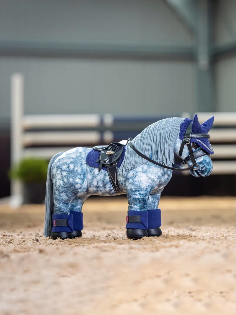 LeMieux Toy Pony Fly Hood - Ink Blue-1