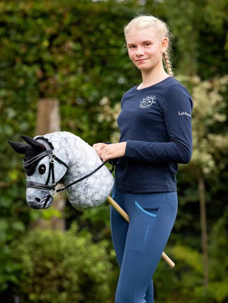 LeMieux Hobby Horse Competition Bridle - Black-2