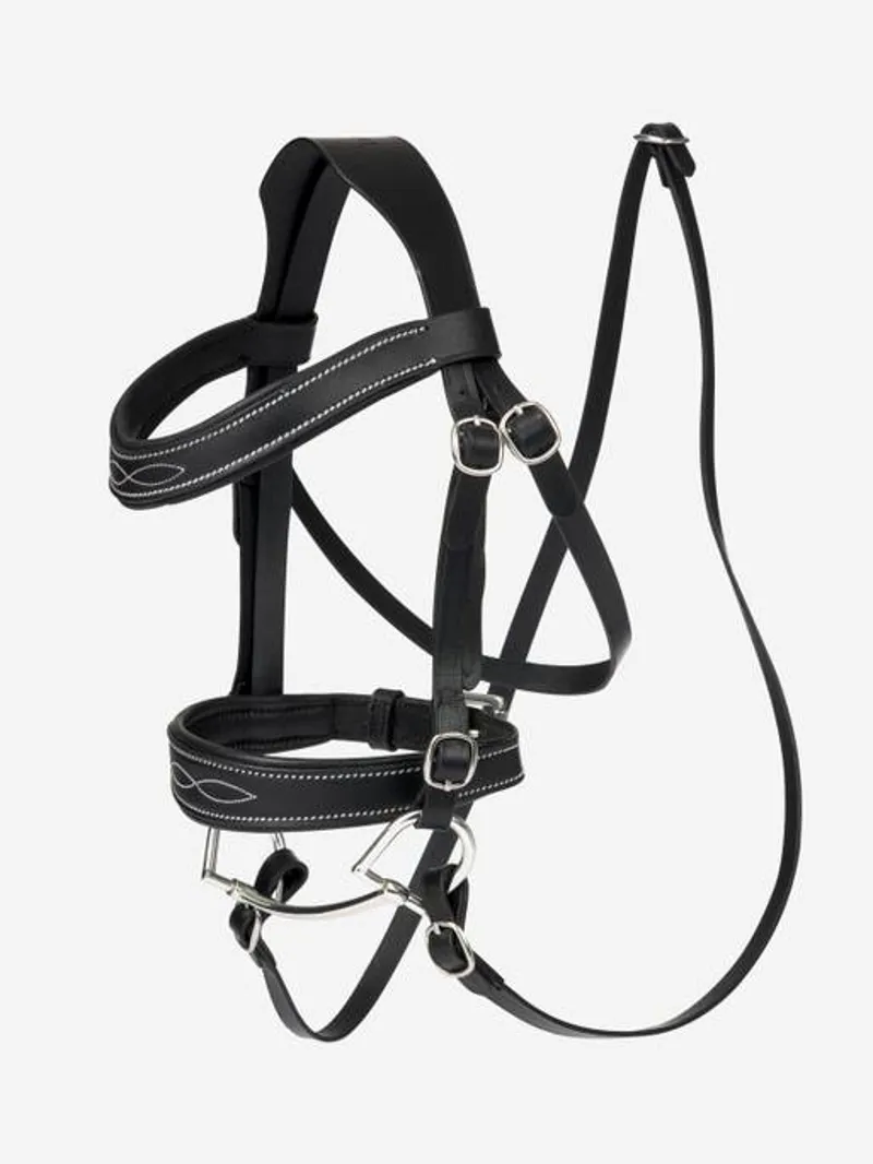 LeMieux Hobby Horse Competition Bridle - Black-1