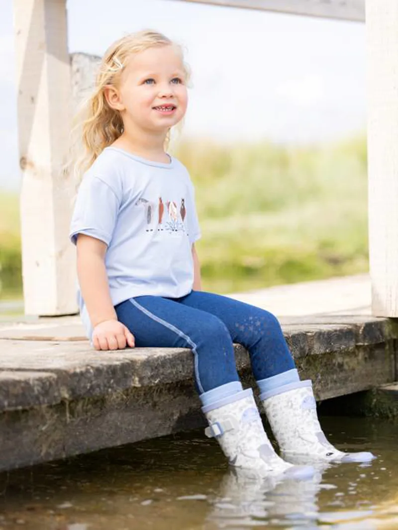 LeMieux Puddle Pals Kids Welly - Sam-3