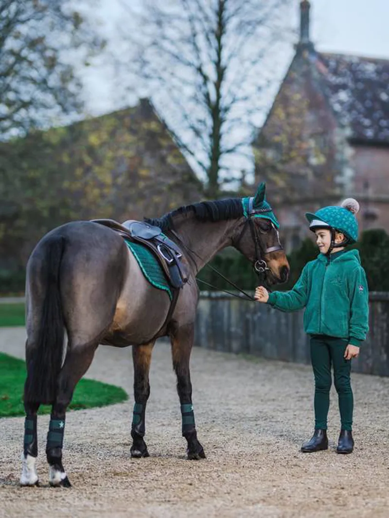 LeMieux Mini Teagan Fleece - Evergreen-1