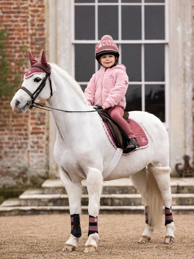 LeMieux Mini Teagan Fleece - Pink Quartz-3