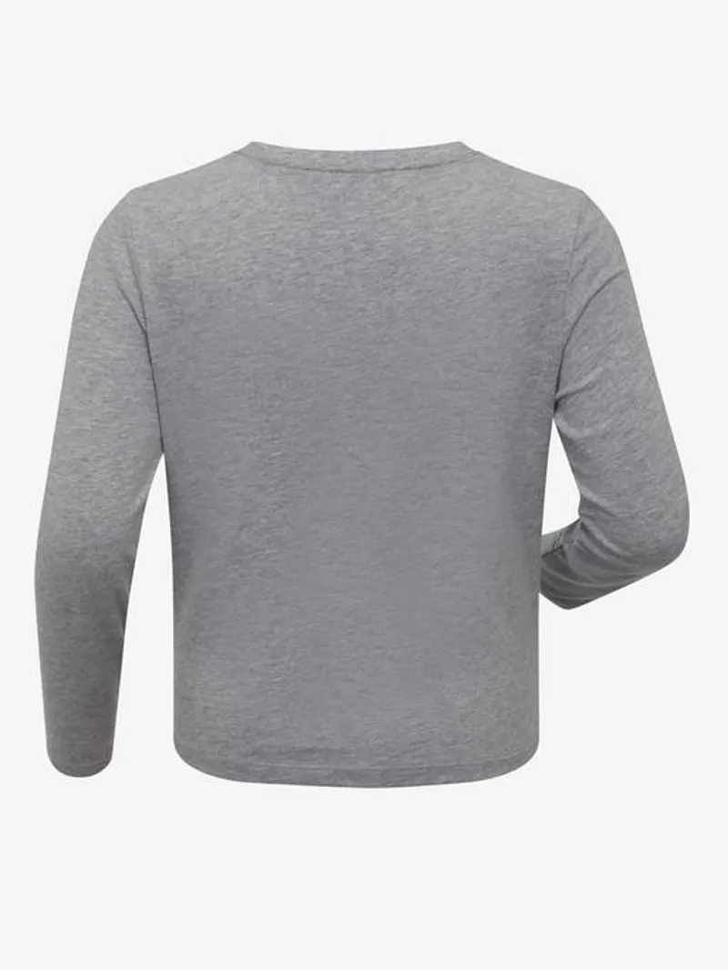 LeMieux Mini Jamie Long Sleeve Top - Grey-5