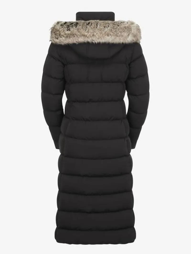 LeMieux Harper Longline Puffer Coat - Black-5