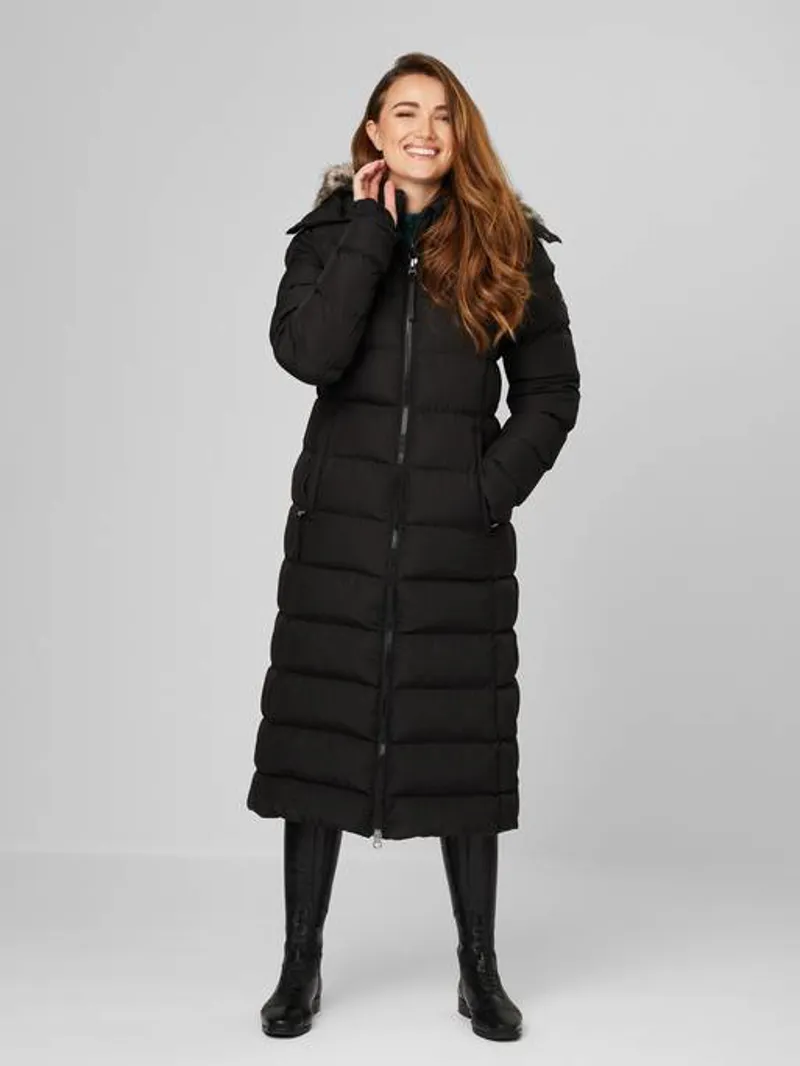 LeMieux Harper Longline Puffer Coat - Black
